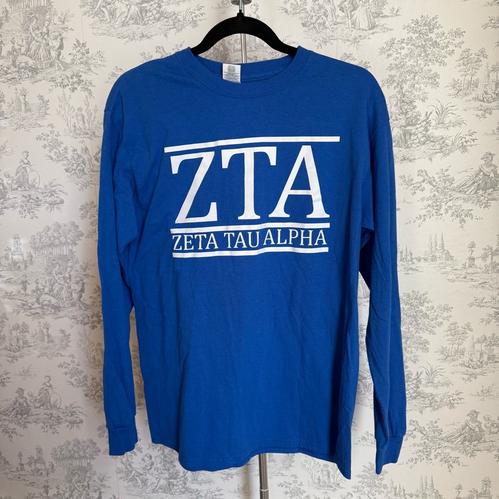 Blue ZTA Long Sleeve Shirt